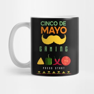 Cinco de mayo gaming tacos Mug